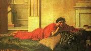 John William Waterhouse The Remorse of the Emperor Nero after the Murder of his Mother china oil painting artist